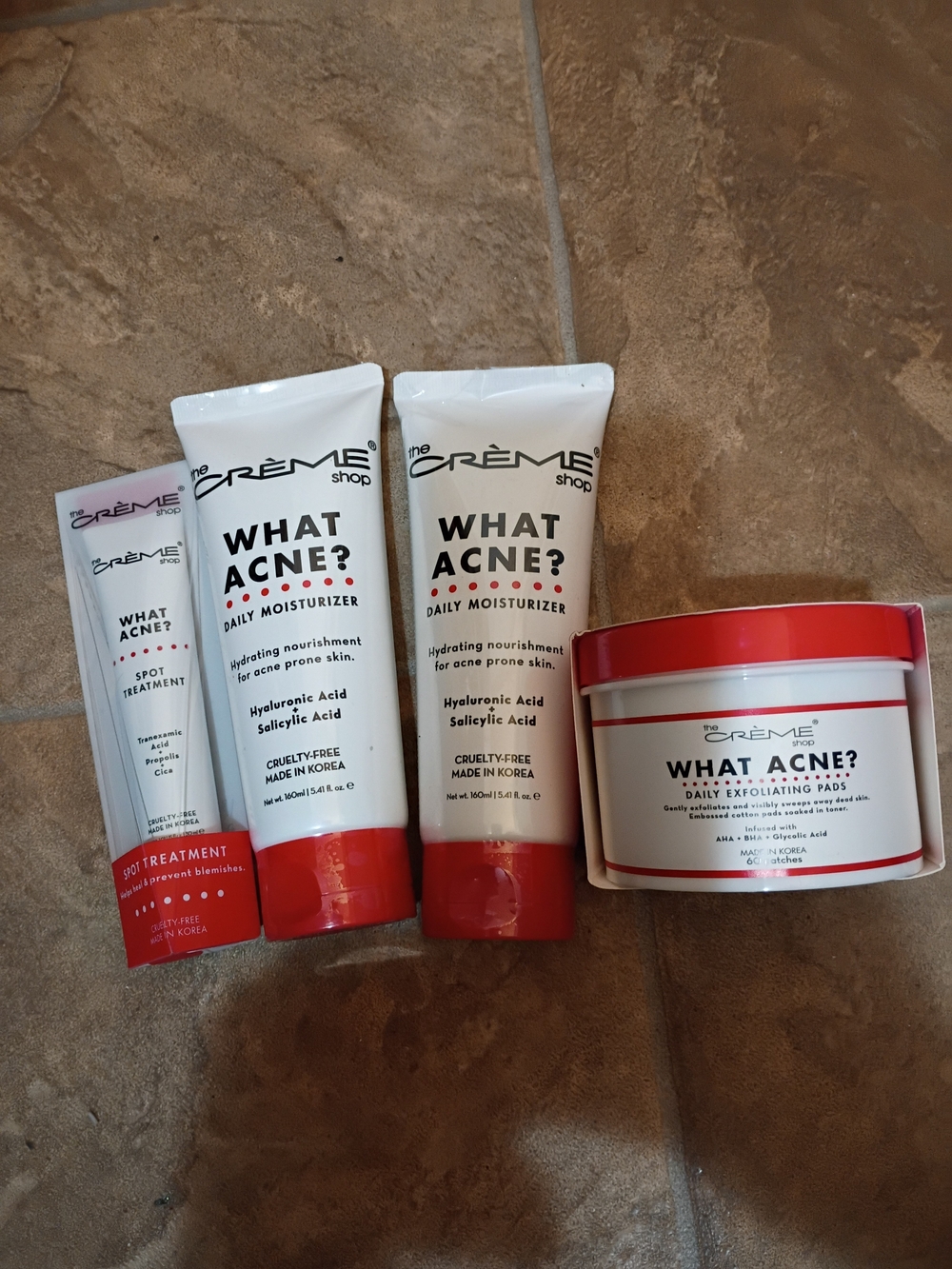 WHAT ACNE? Daily Moisturizer & Treatment Bundle